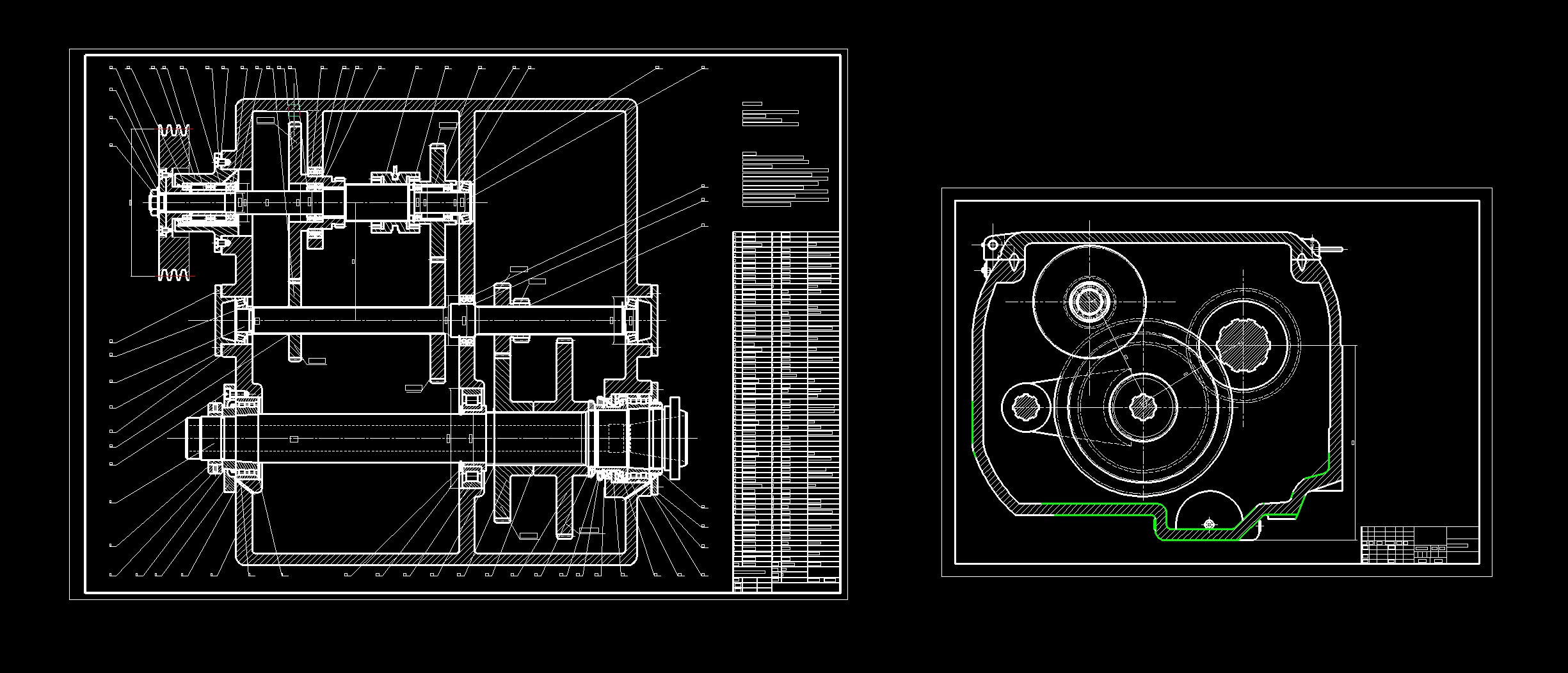 数控车床主轴箱设计回转直径500mm【转速20-2000      90   4级  11KW】6组