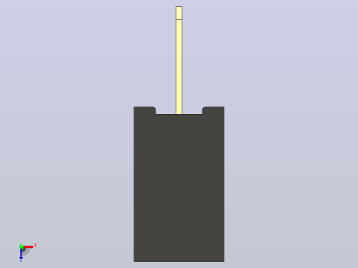 母针头Female_Header_1x13_P2.0_H4.3_straight.step俯视缩略图