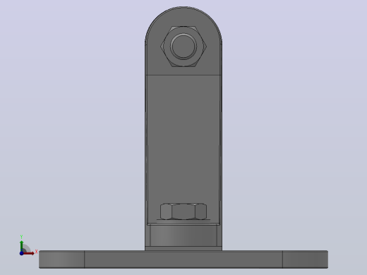 MWP户外二片矩形母线固定金具(立放式)[MWL-202]前视缩略图
