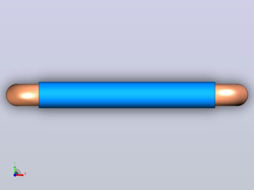 插头连接器Wirebridge_6.0xD0.6mm前视缩略图
