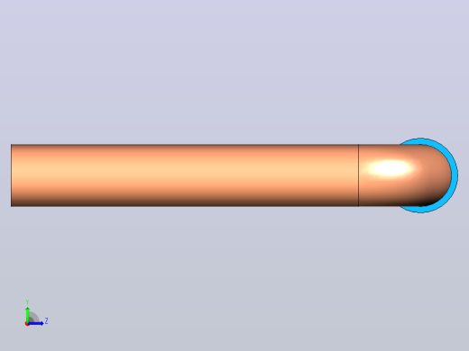 插头连接器Wirebridge_6.0xD0.6mm左视缩略图