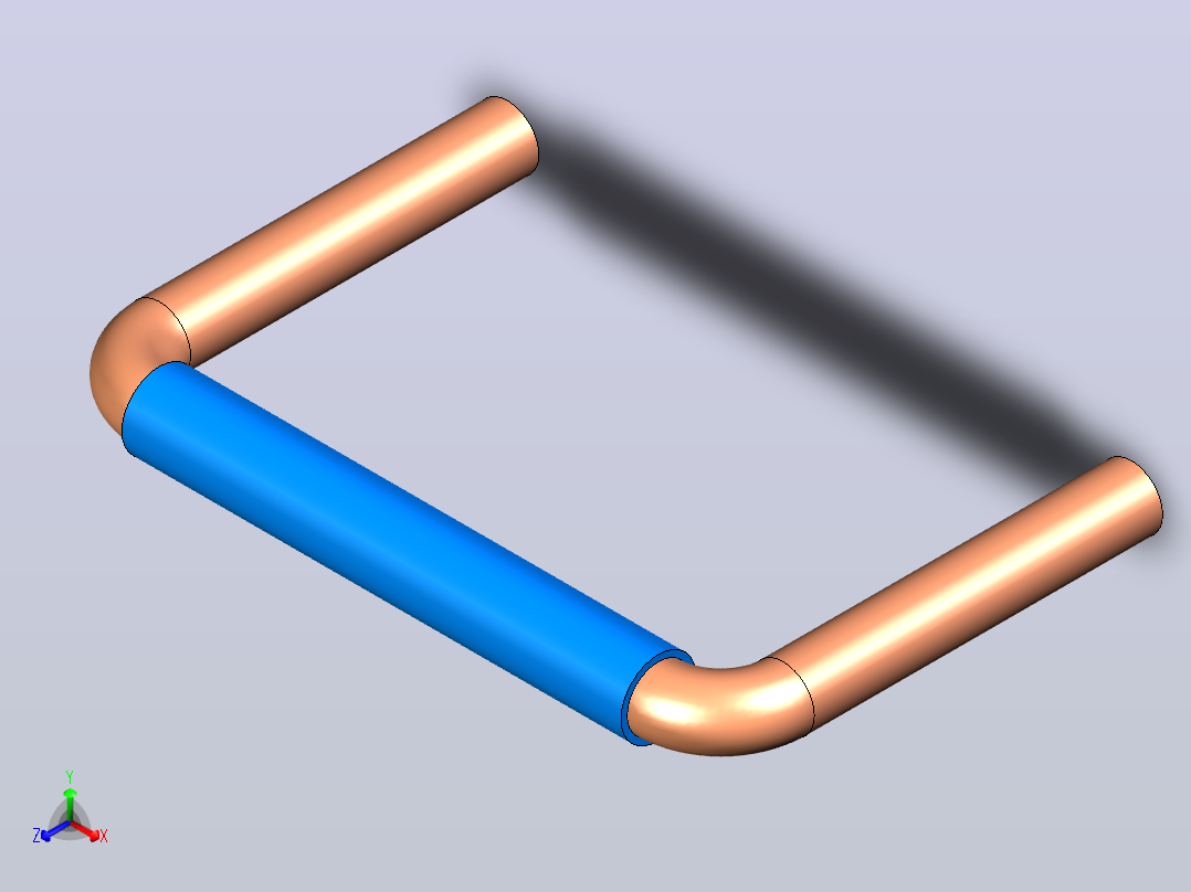 插头连接器Wirebridge_6.0xD0.6mm正等轴测图
