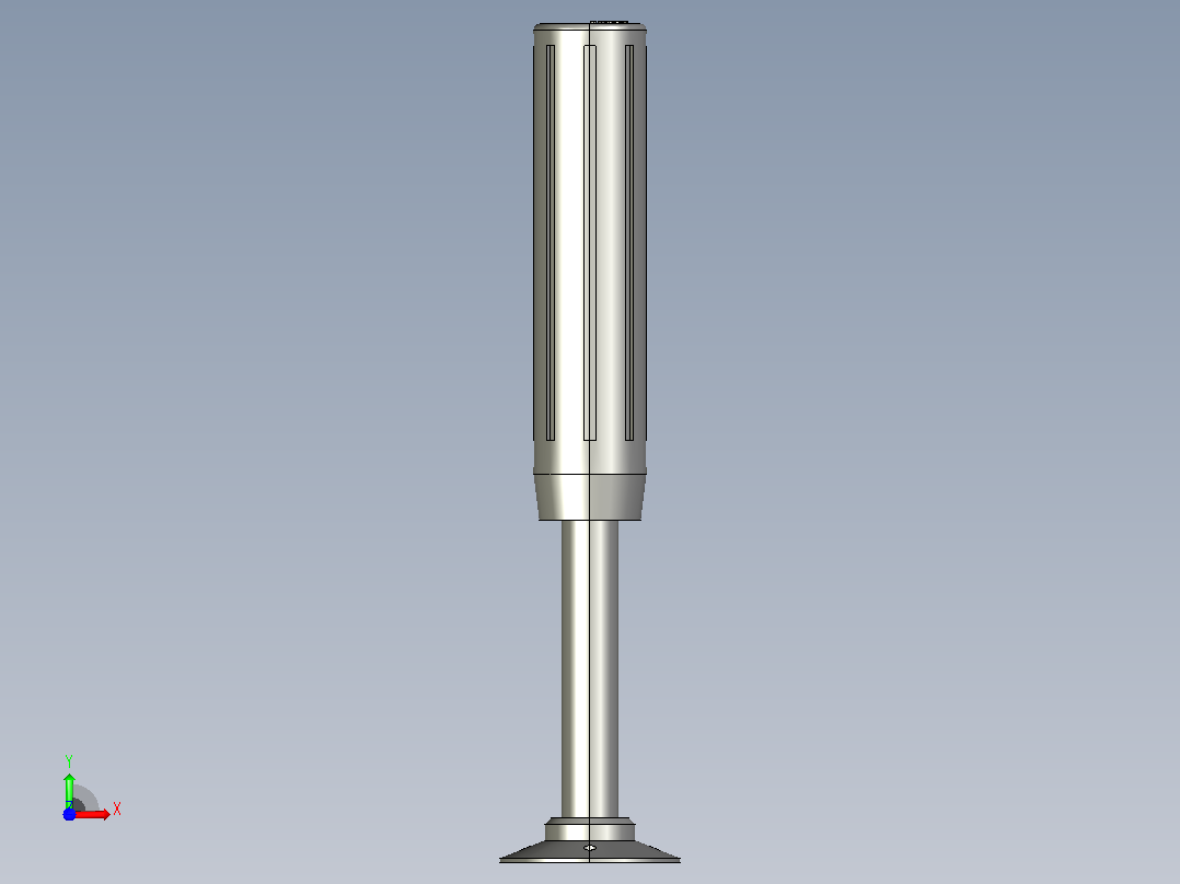 SMBT50-372A-3-220报警灯，蜂鸣器，三色灯前视图