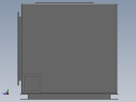 BF系列(立式)节能型低噪声风机箱[BF400-1]前视缩略图