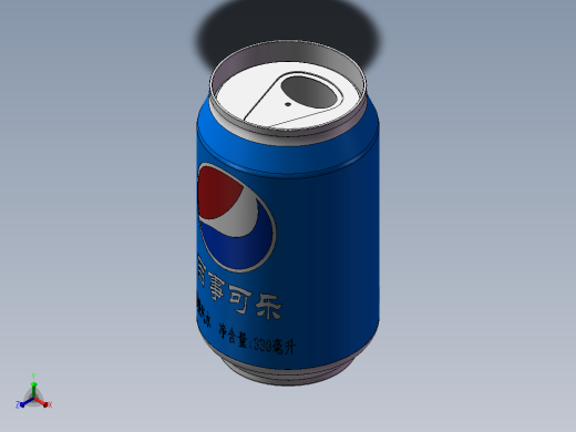 易拉罐正等轴测缩略图