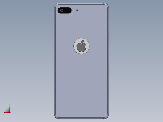 iPhone 7模型后视缩略图