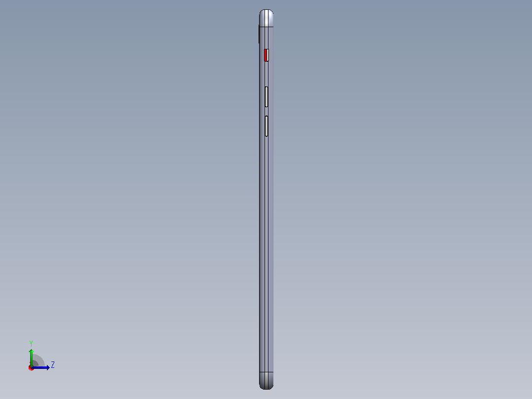 iPhone 7模型左视图