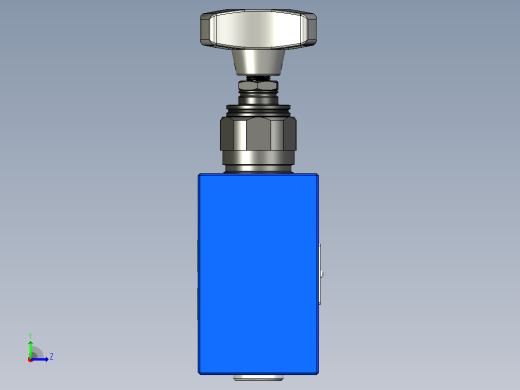 DBDH10P-1XJ直动型板式溢流阀左视缩略图