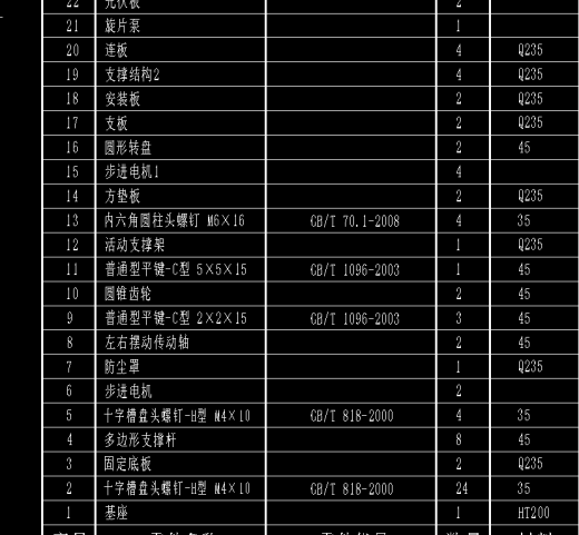 太阳能自动发电机设计CAD缩略图