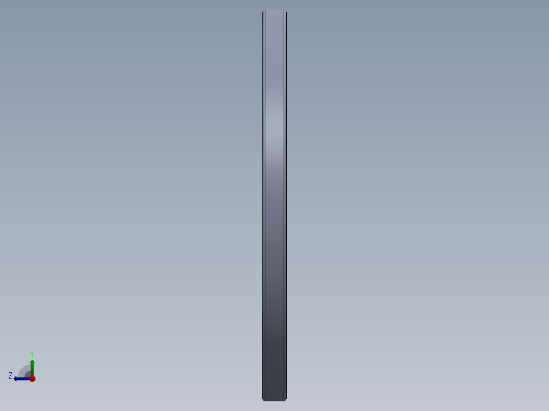 抽水器轮叶保护环右视图