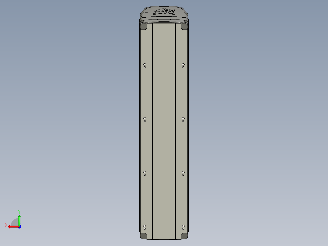 Toyo东佑达直线模组-ETH13-450-M-A2后视图