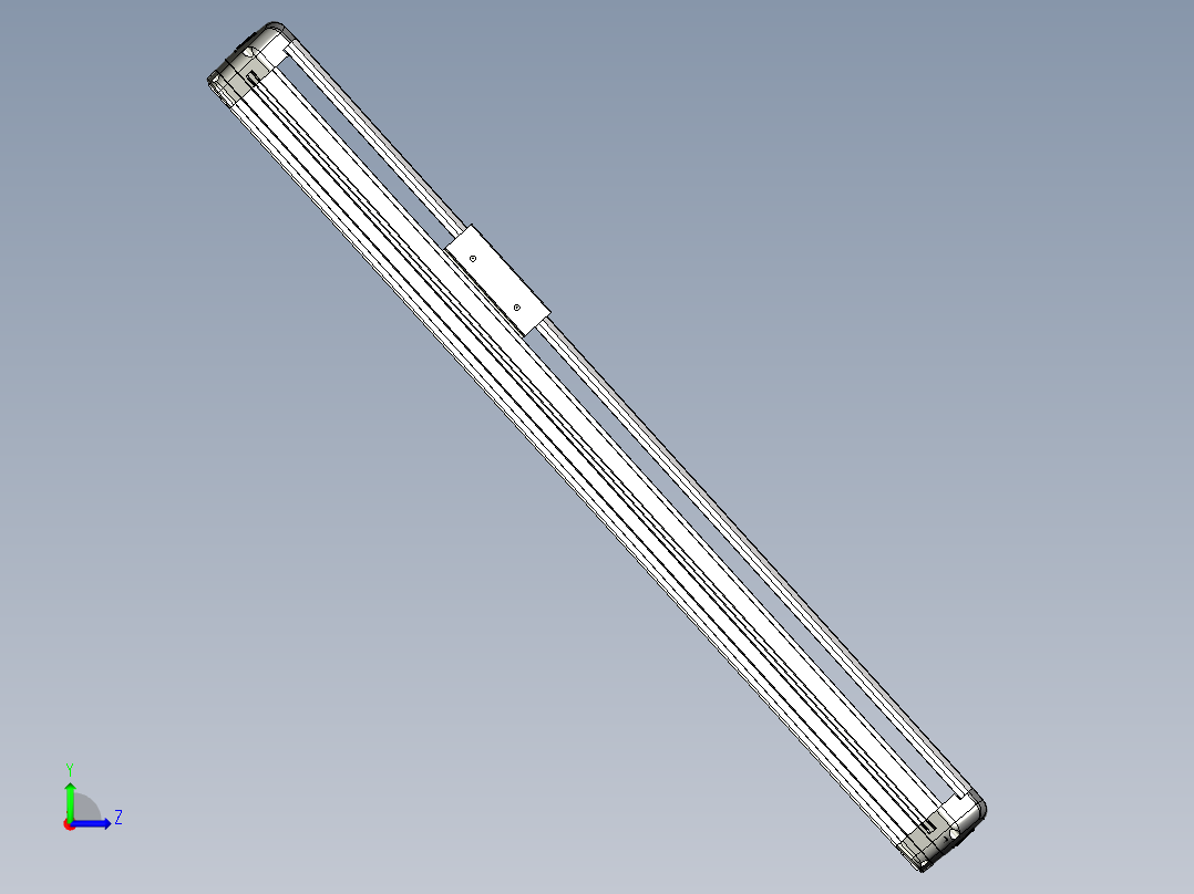Toyo东佑达直线模组-ETH13-450-M-A2左视图