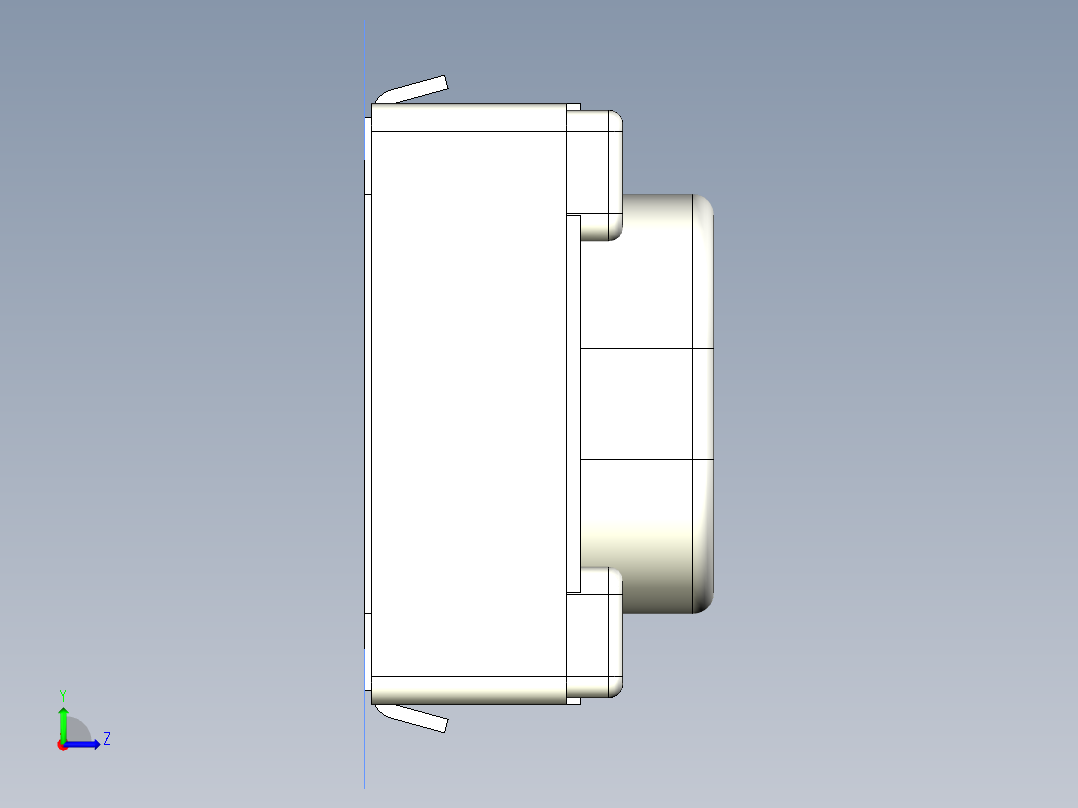 开关继电器保护 SM-PTS815SJK250左视图