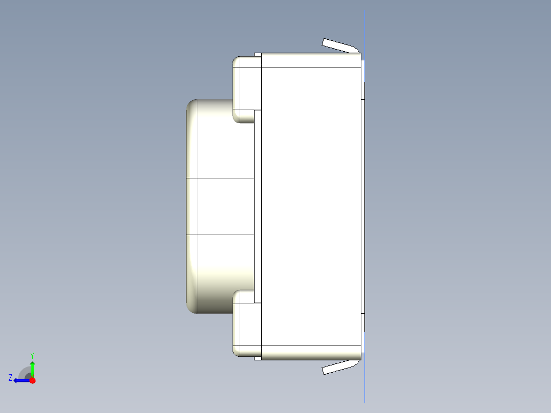 开关继电器保护 SM-PTS815SJK250右视图