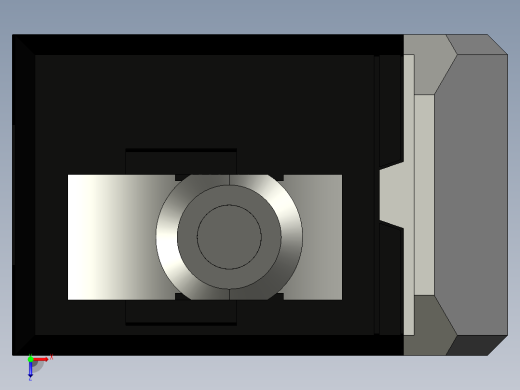 基恩士GT2-71D_kc图纸模型俯视缩略图