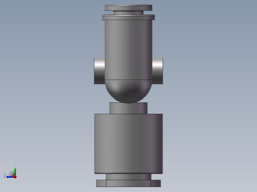 气动接头-Y型三通APYW10-6（10变6）右视缩略图