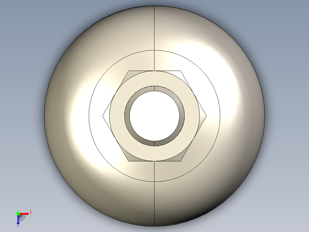 型材-KJN M12 _4 HINGED FOOT KJN352061M俯视图