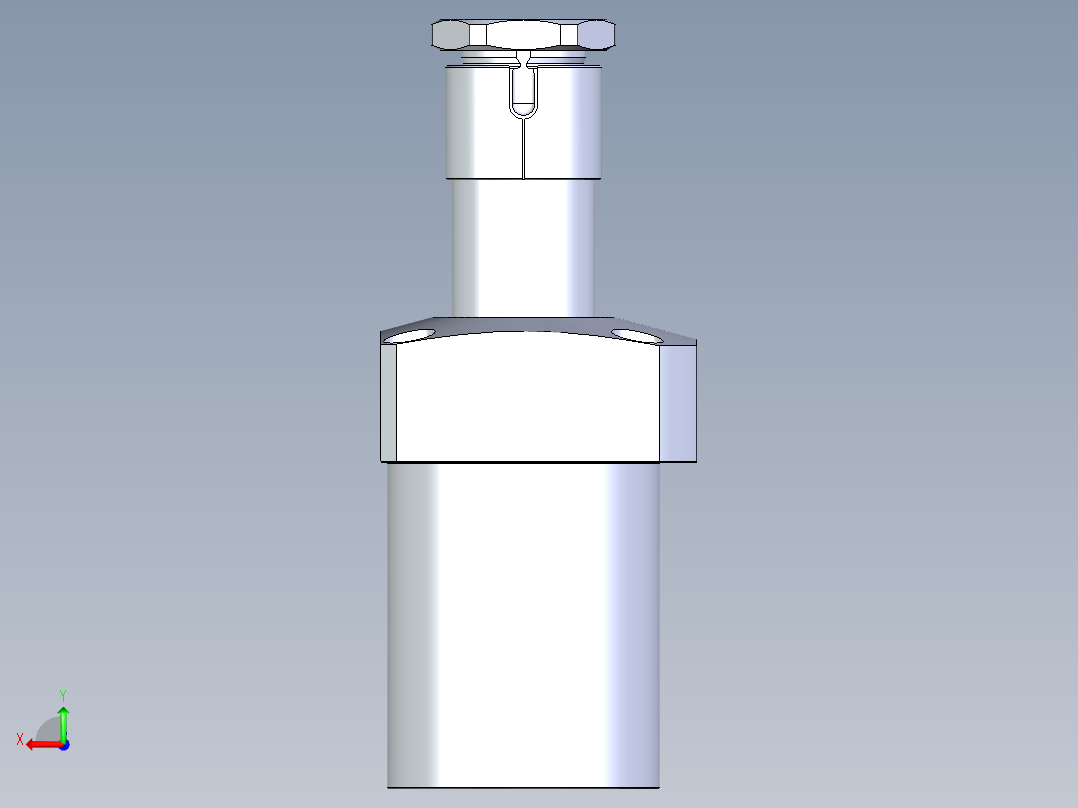KOSMEKLHA1050-SL-Q35多系列多零件图纸模型后视图