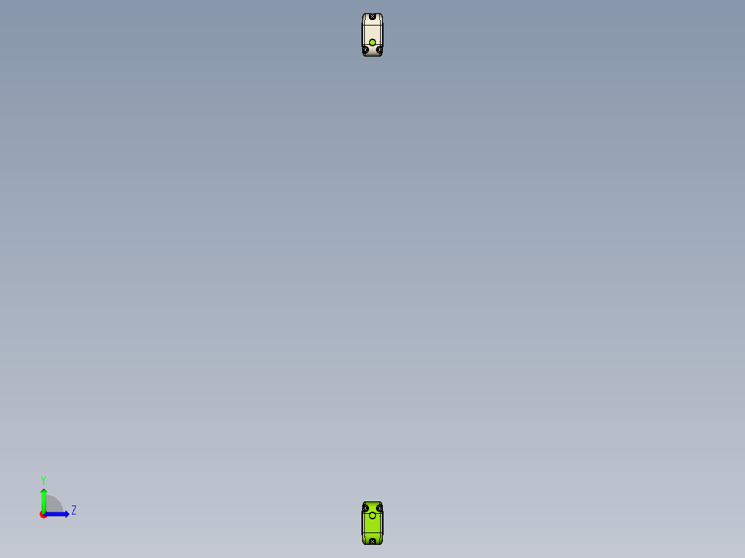 安全_区域传感器H2TLS1420_3D左视图