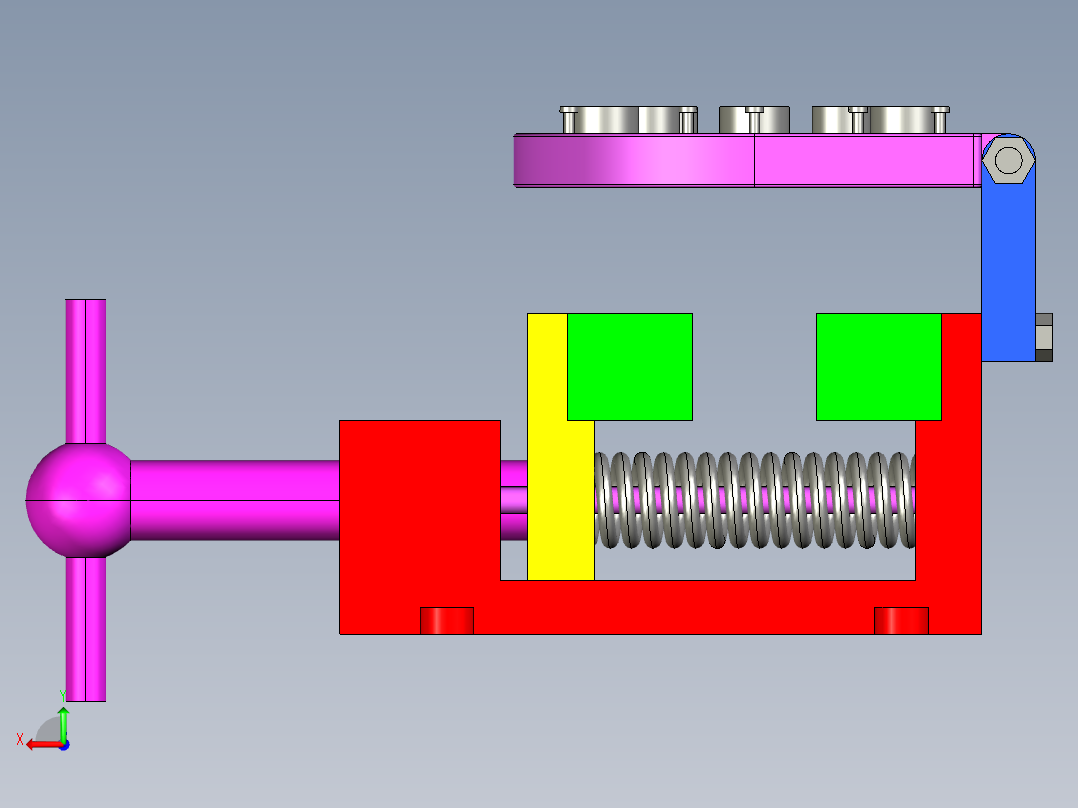 填料箱盖加工工艺及钻12孔夹具设计【含三维】后视图