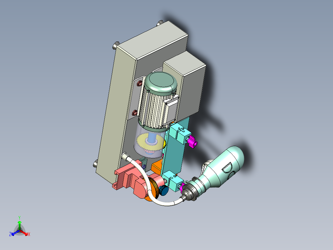 微刻机正等轴测图