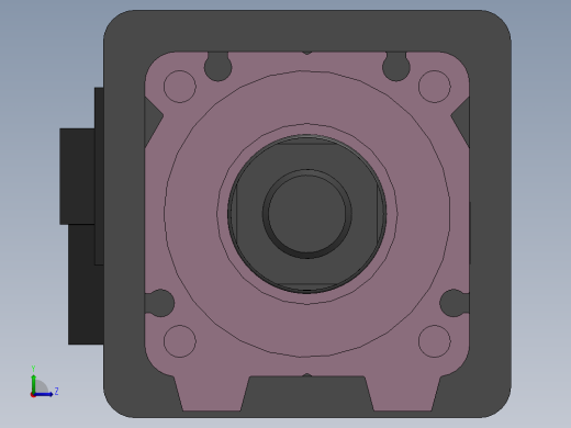 电动缸MTC32-D-200W左视缩略图