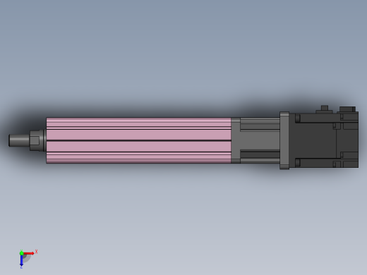 电动缸MTC32-D-200W俯视缩略图