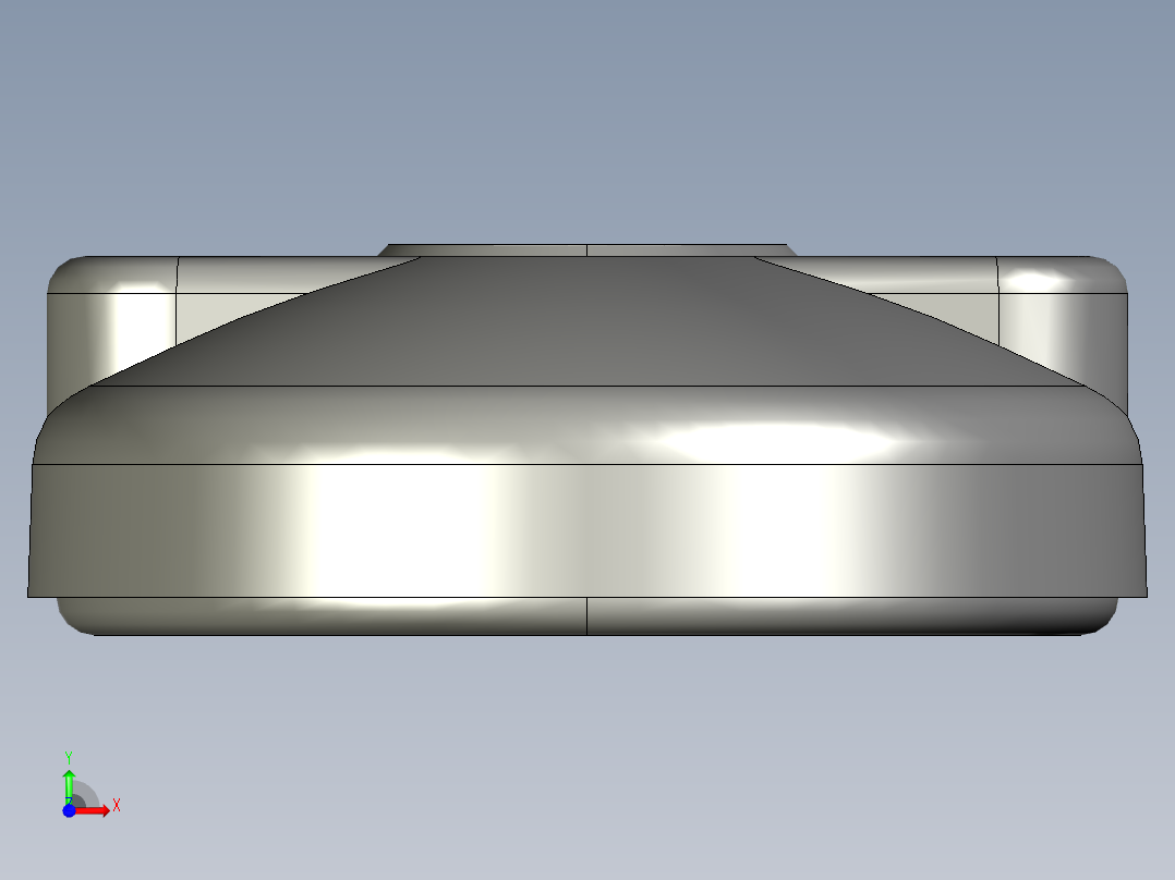 型材-KJN ZINC BOLT DOWN _0 BASE WITH ANTISLIP PLATE 098D060ZBSG前视图