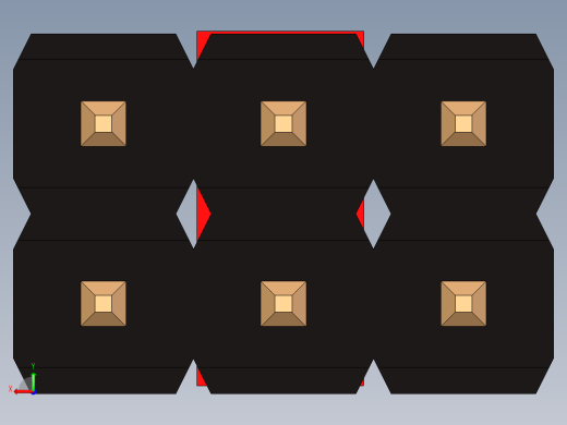 带跳线的排针-pinheader 2x3 and 1m jumper pullback后视缩略图