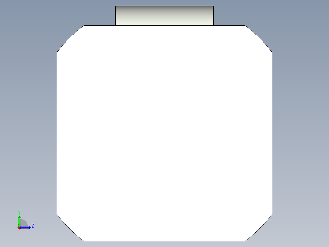 德克斯TUNKERS气缸数模KS_200_2_A00_T12_105GRAD左视图