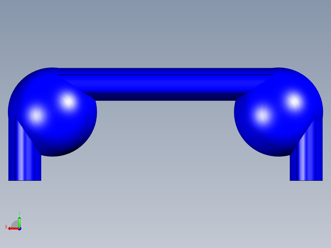 取手(塑膠)M.643,M.643HT-3D多系列多零件图纸模型后视图