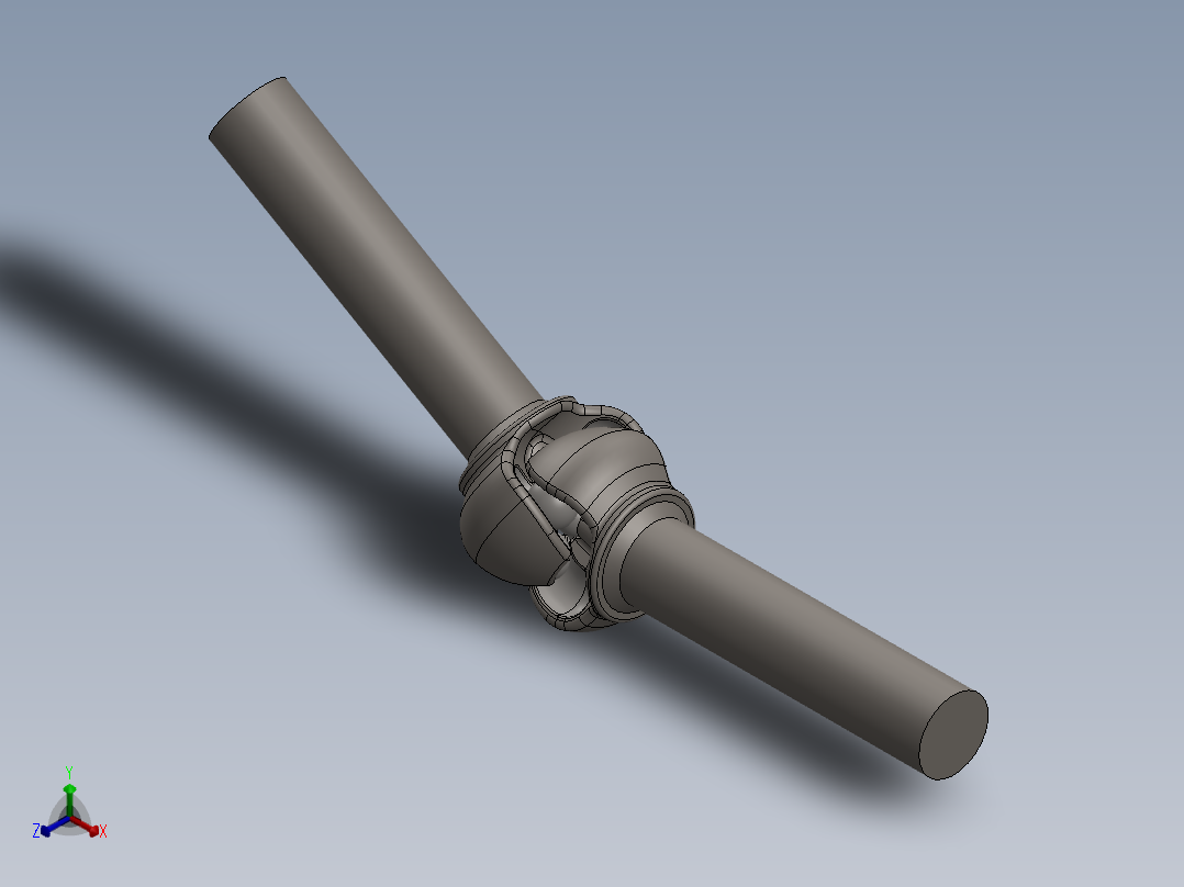 万向节正等轴测图