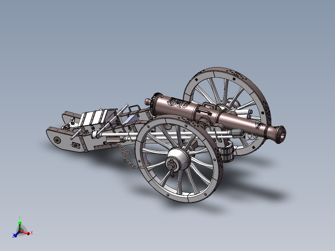 法兰西格里博瓦尔12磅炮