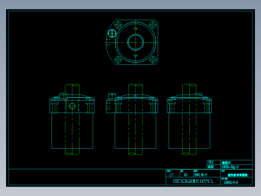 KOSMEKLC0652-Sx-D多系列多零件图纸模型多系列多零件图纸模型