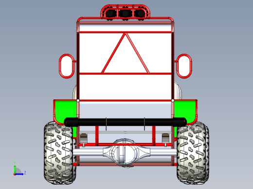 卡丁车 钢管车monster-3 IGS左视缩略图
