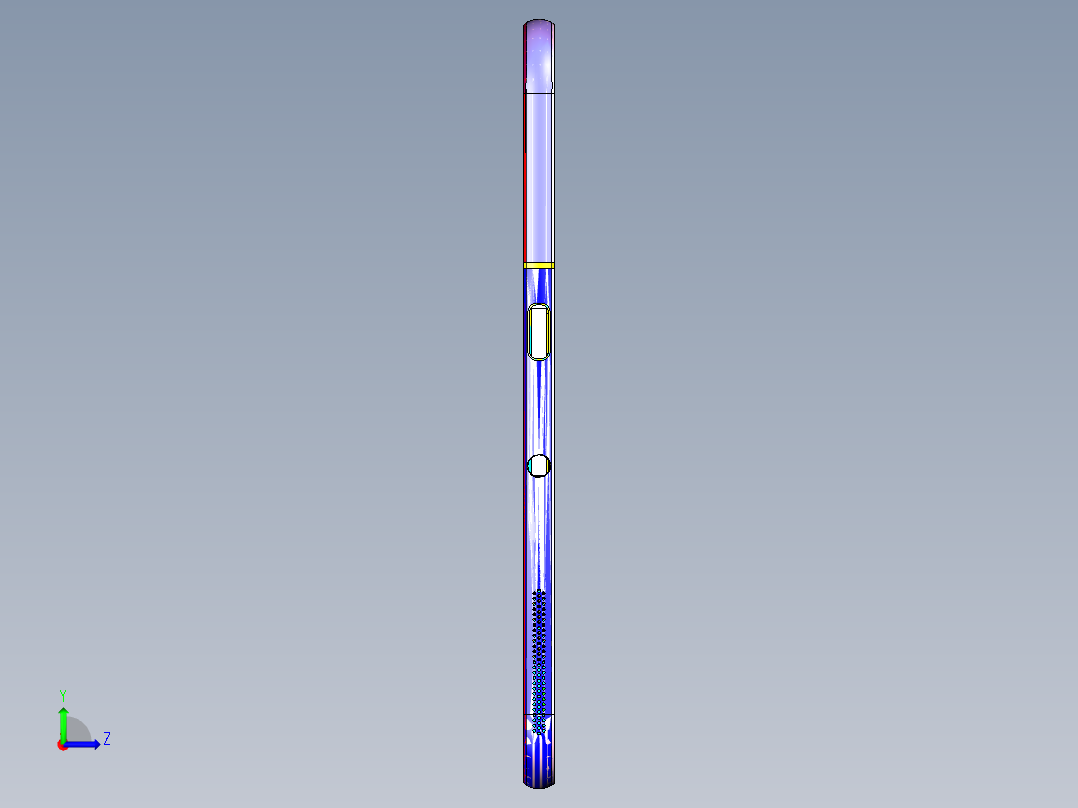 Z581C-笔记本CNC工装夹具三维模型CNC6-15807左视图
