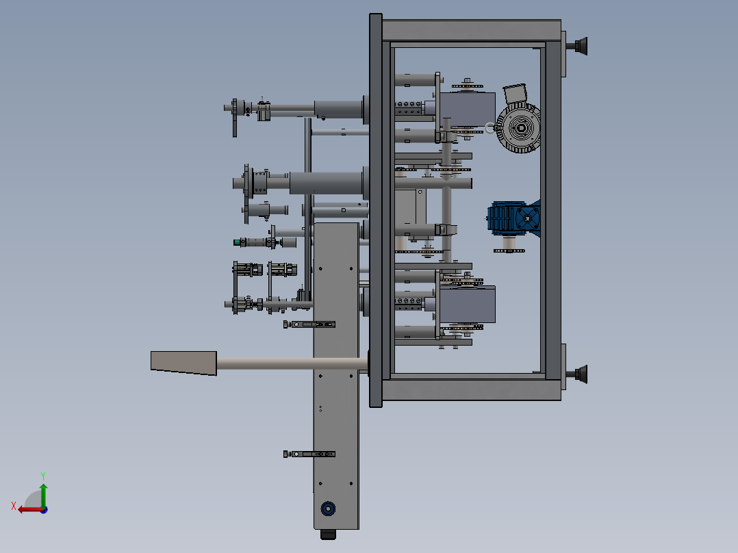 自动化研磨球加粉sw21可编辑后视图