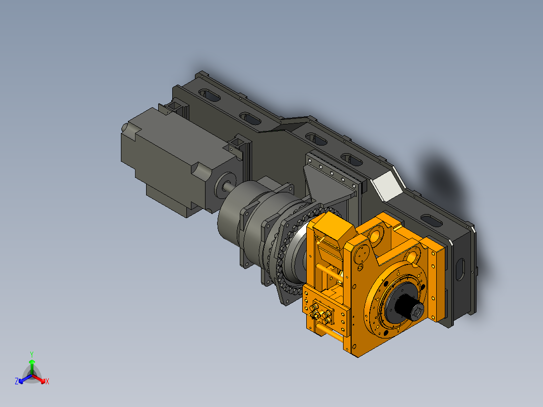 金属400型连续挤压机step
