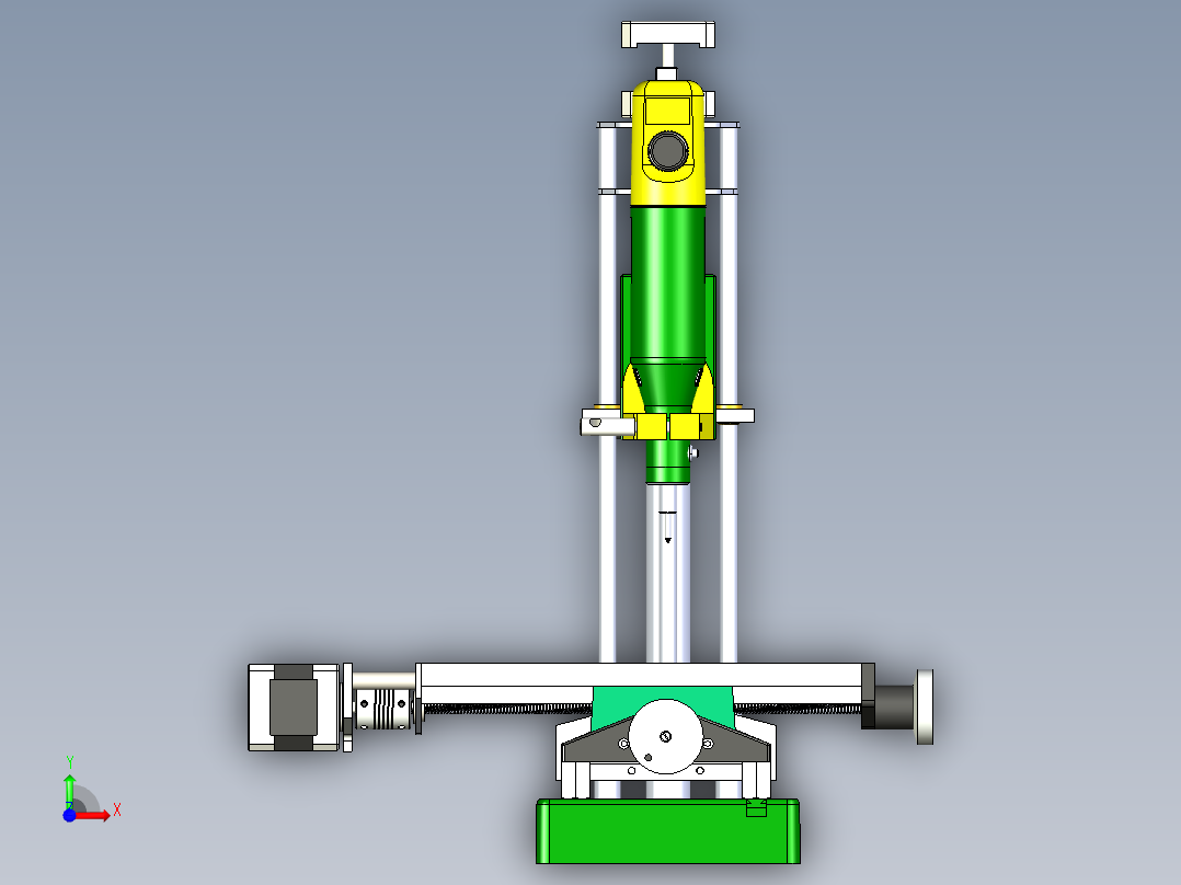 B2003974-数控铣床前视图