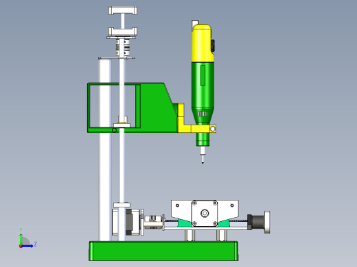 B2003974-数控铣床左视缩略图