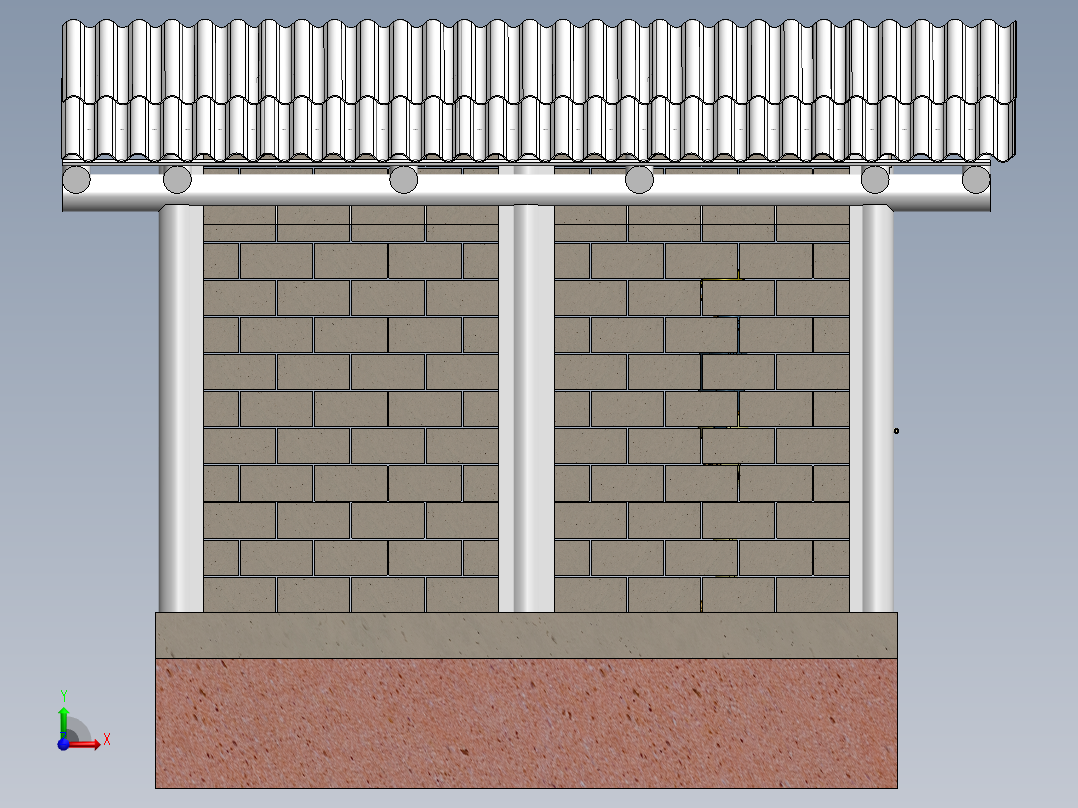 房子、建筑(195)前视图