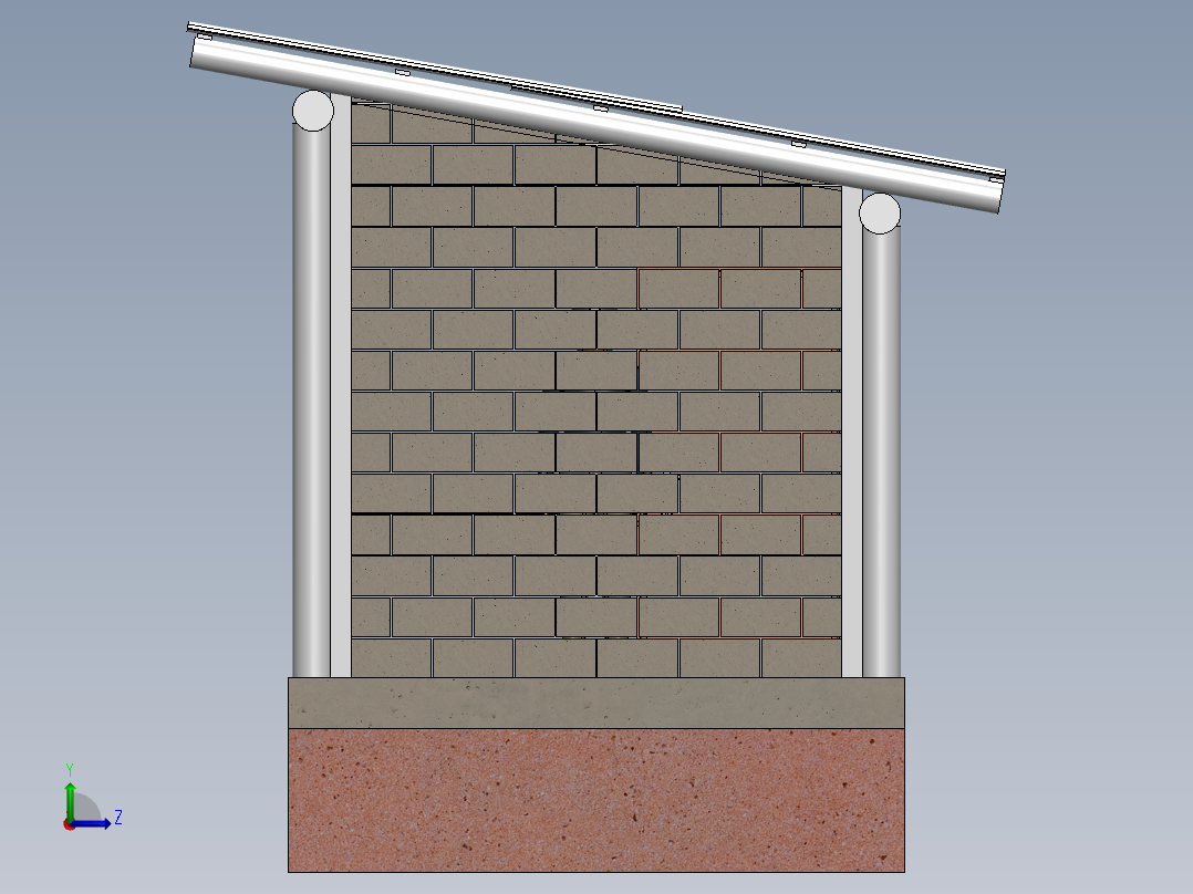 房子、建筑(195)左视图