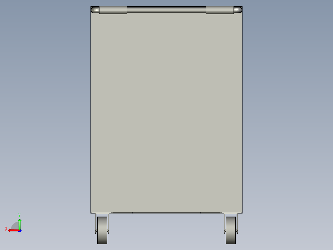B3003525-疫苗运输车后视图