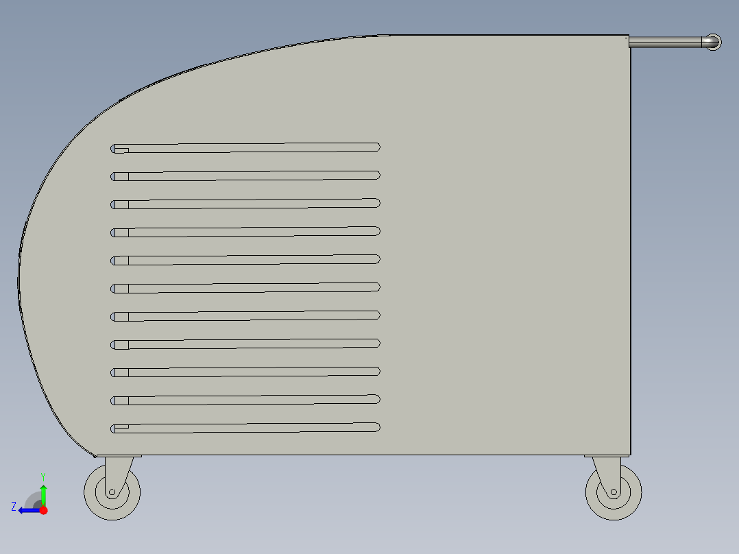 B3003525-疫苗运输车右视图