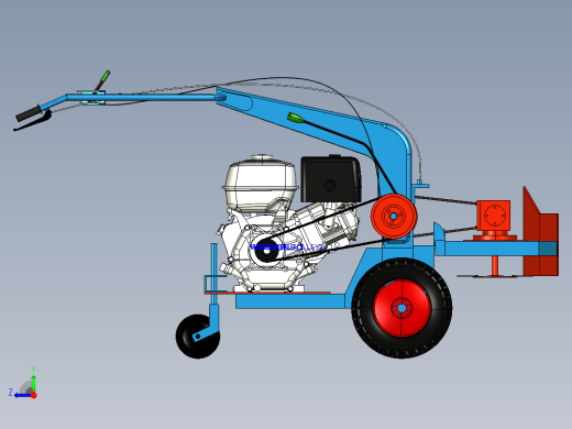 自走式农机右视缩略图