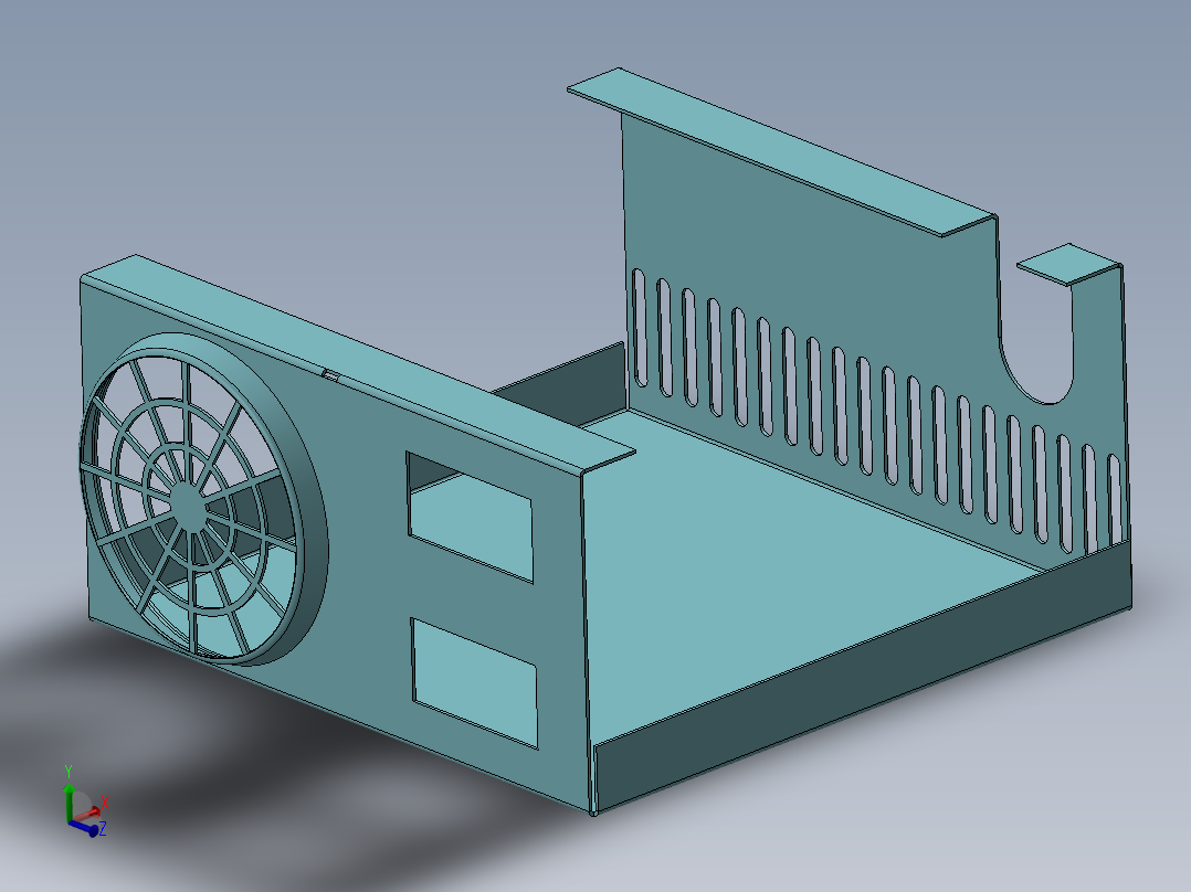 计算机电源风扇机体12