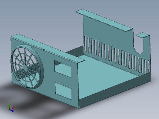 计算机电源风扇机体12