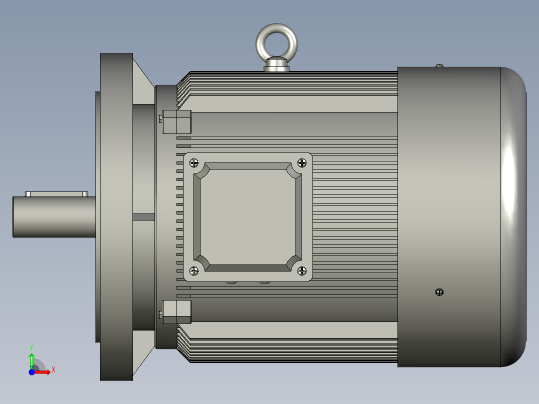 Y2系列B5型三相异步电动机Y2132S-4前视图