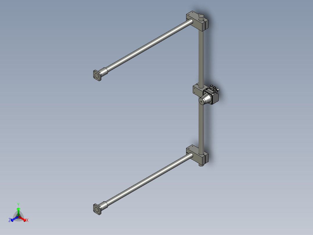 平面检测机构装配