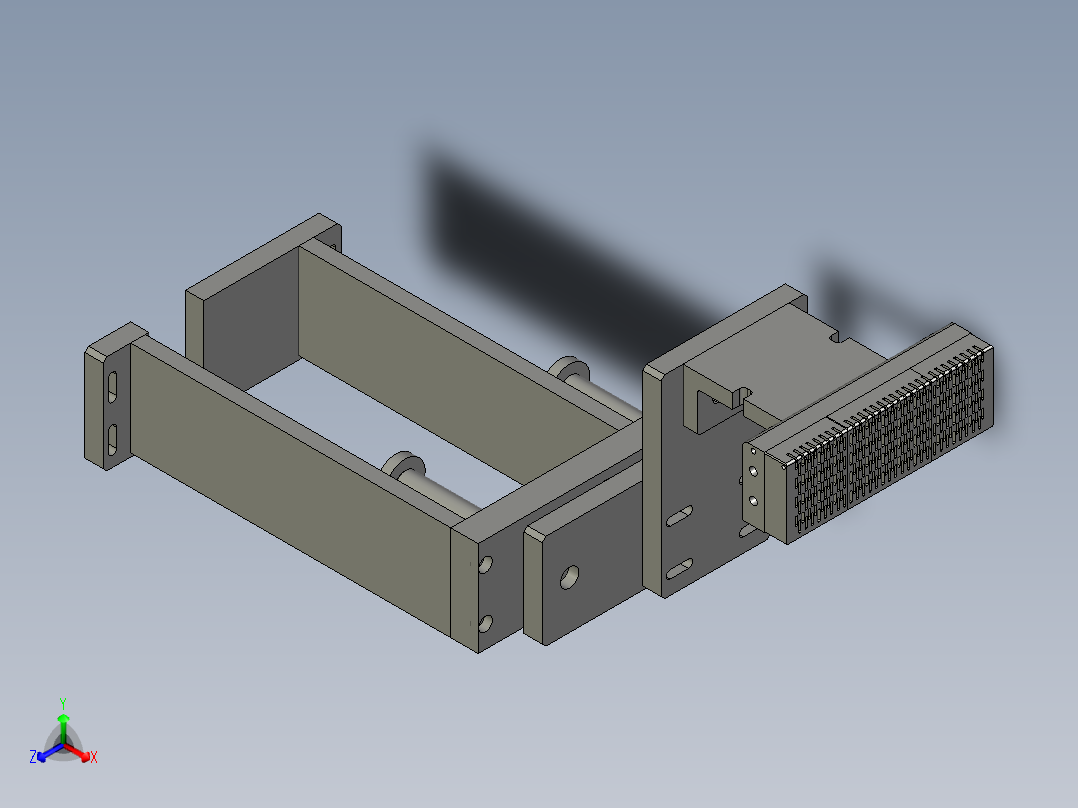 TBJ-标签组件正等轴测图